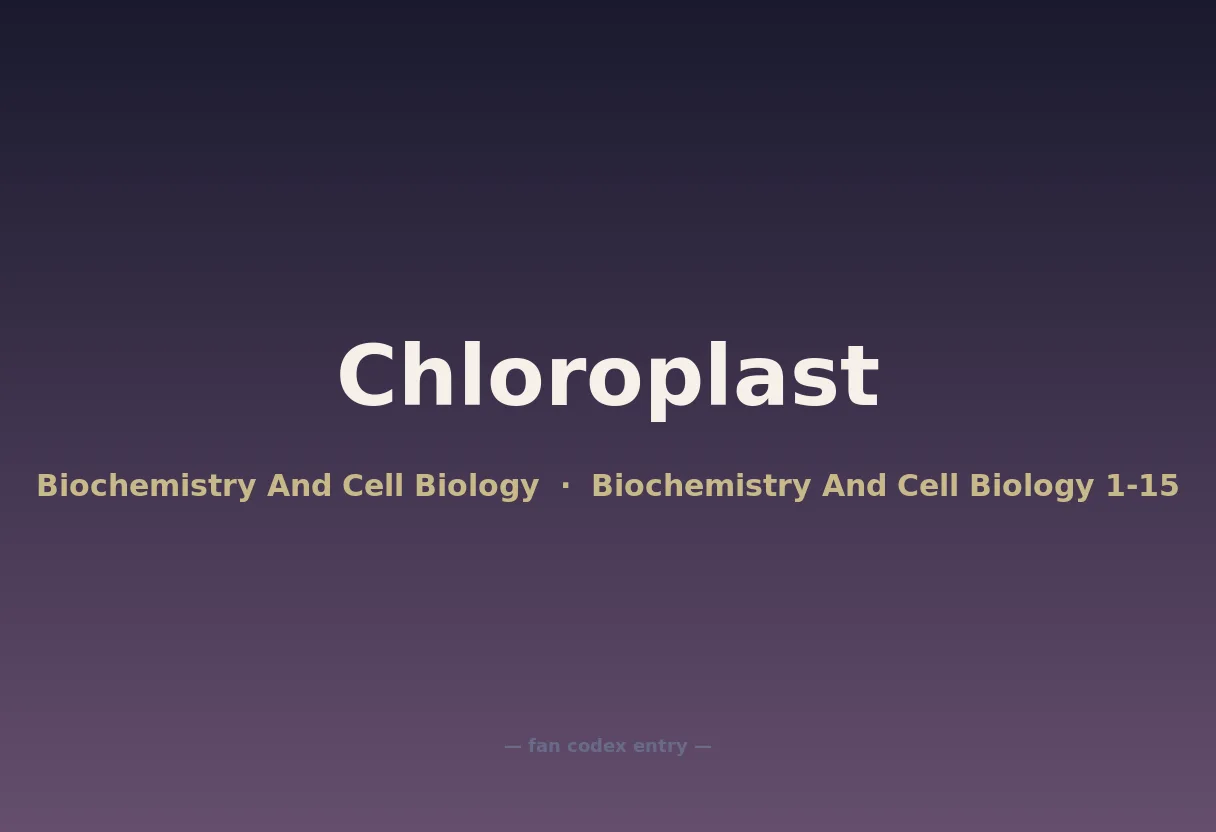 Chloroplast